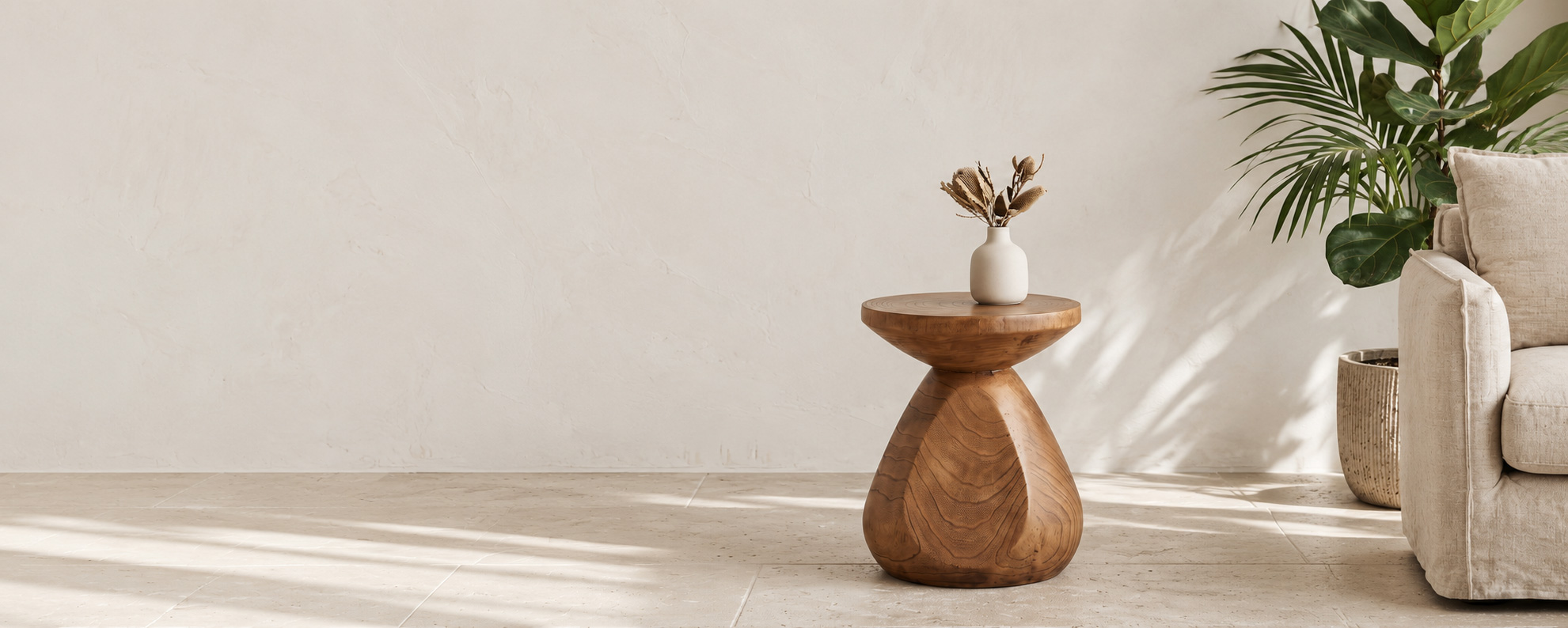 Sculptural Side Tables